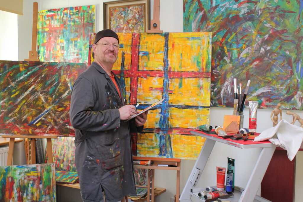 Abstrakte Malerei - www.atelier-teltow.de – Guido Gerd Jülich